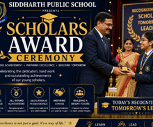 Students receiving awards